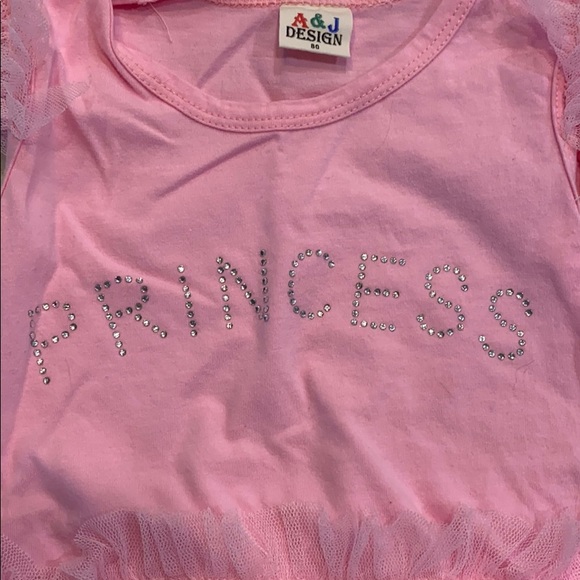 princess crystal tutu onesie - Picture 2 of 5